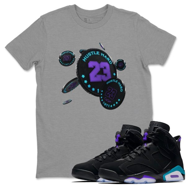 Coin Drop Unisex Tee - Sneaker T-Shirt To Match 6s Aqua Jezsport.com