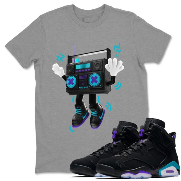 90s Radio Boy Unisex Tee - Sneaker T-Shirt To Match 6s Aqua Jezsport.com