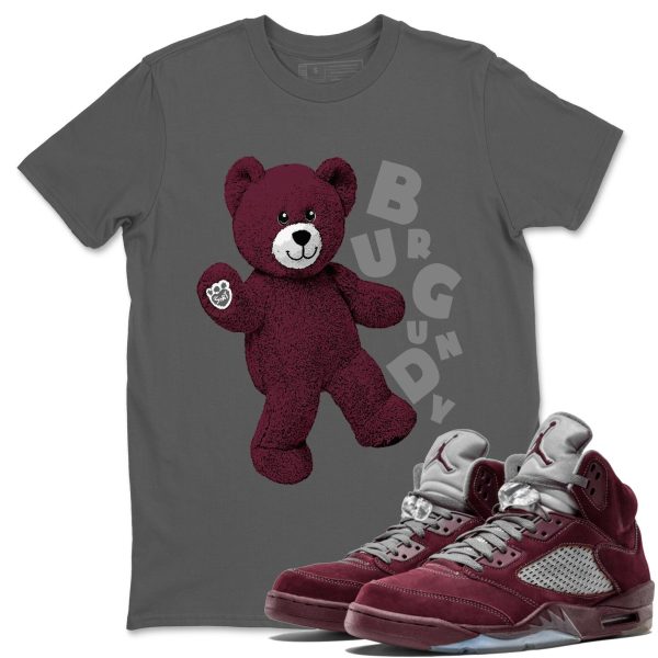 Hello Bear Unisex Tees - Sneaker Shirt To Match 5s Burgundy Jezsport.com