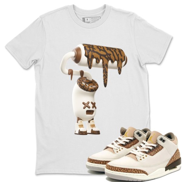 3D Paint Roller Unisex Tees - Sneaker Shirt To Match 3s Palomino Jezsport.com