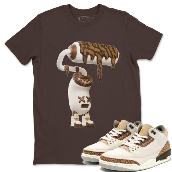 3D Paint Roller Unisex Tees - Sneaker Shirt To Match 3s Palomino Jezsport.com