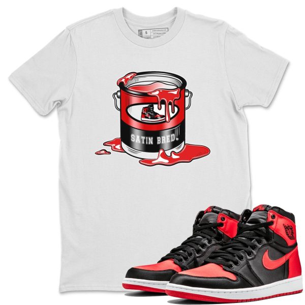 Bucket Unisex Short Sleeve Crew Neck Sneaker Tee To Match 1s Satin Bred Jezsport.com