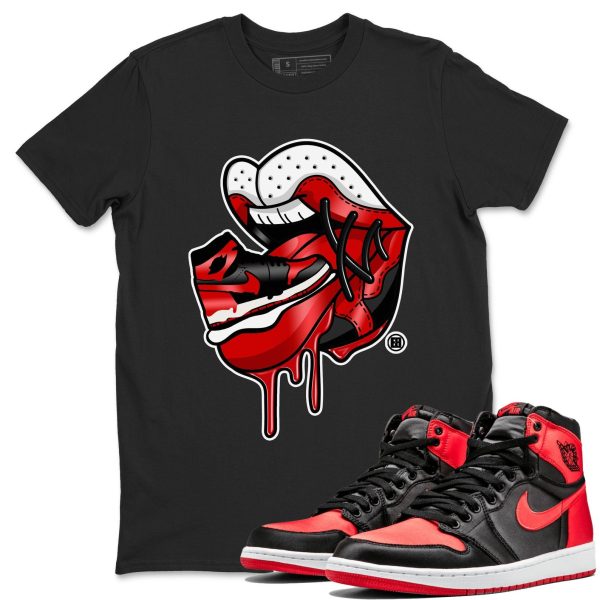 Sneaker Addiction 2 Unisex Short Sleeve Crew Neck Sneaker Tee To Match 1s Satin Bred Jezsport.com