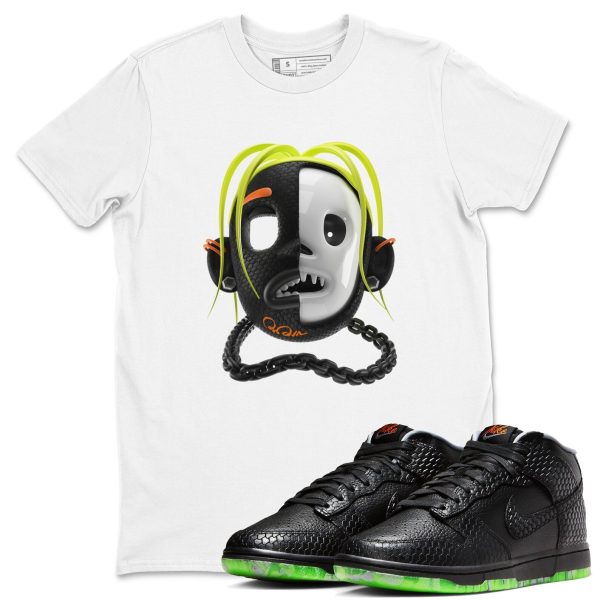 Goosebumps Boy Special Halloween Costume Short Sleeve Sneaker Tee Match To Match Dunks Mid Halloween Jezsport.com