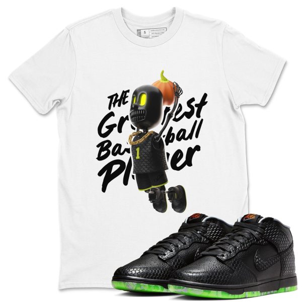 Dunkshot Boy Special Halloween Costume Short Sleeve Sneaker Tee Match To Match Dunks Mid Halloween Jezsport.com