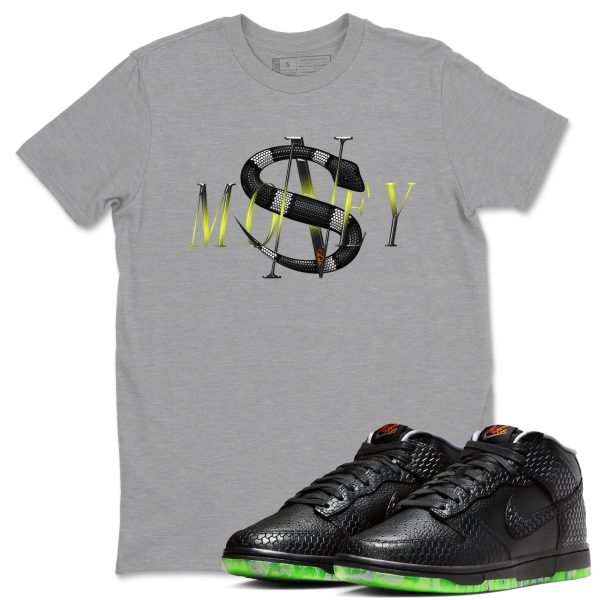 Money Snake Special Halloween Costume Short Sleeve Sneaker Tee Match To Match Dunks Mid Halloween Jezsport.com