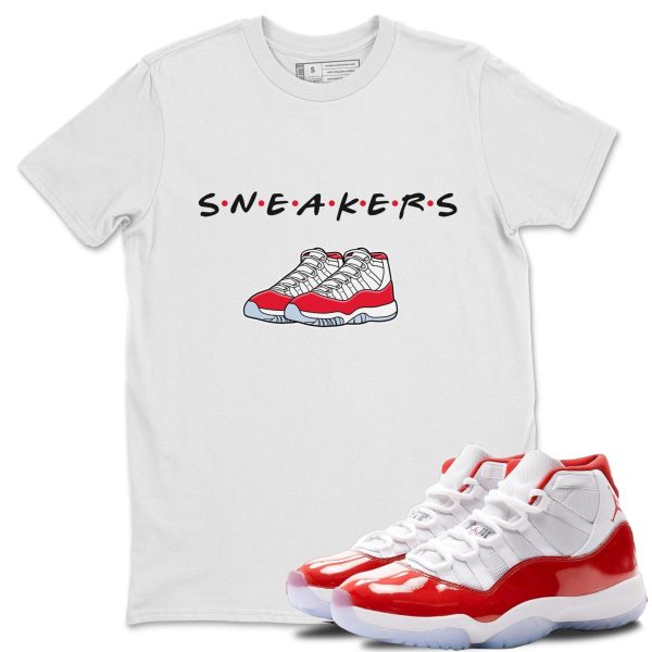 Sneakers Unisex Tees - Sneaker Shirt To Match 11s Cherry Jezsport.com