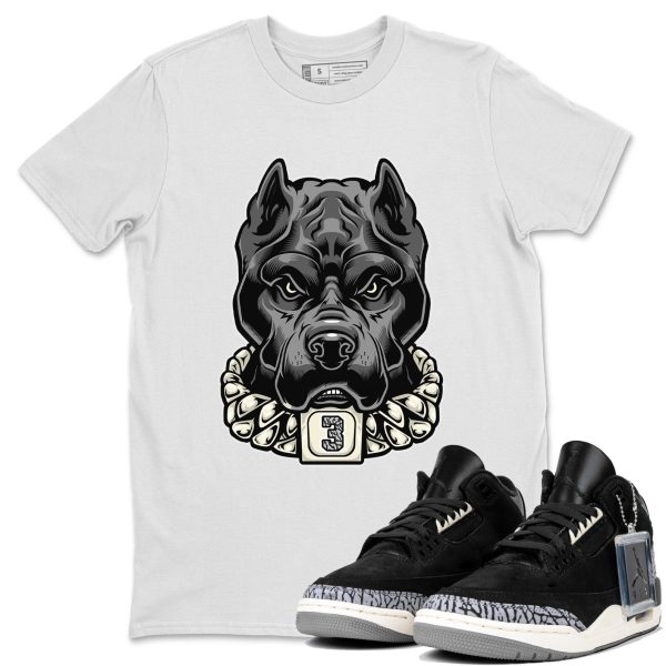 Pitbull Unisex Crew Neck Short Sleeve Sneaker Tee Sneaker Tee - Casual Unisex Cotton Sneaker T-Shirt To Match Shirt To Match 3s Off Noir Jezsport.com