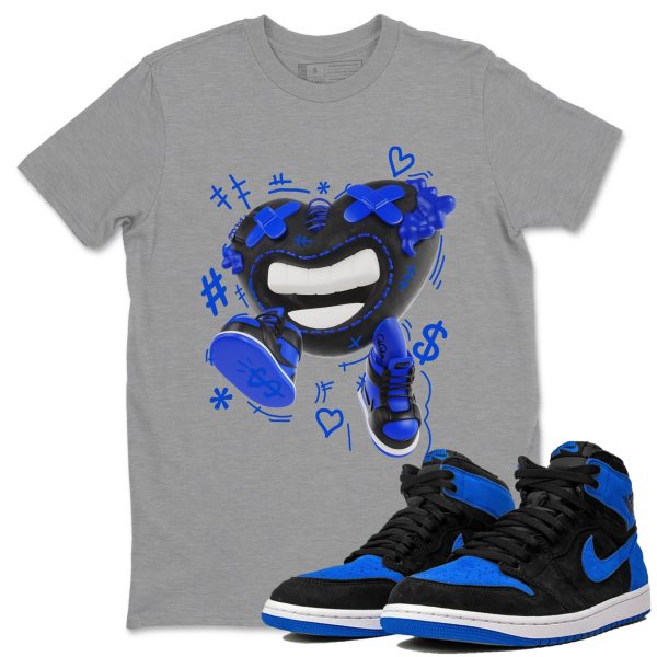 Walk In Love Unisex T-Shirt - Sneaker Shirt To Match 1s Royal Reimagined Jezsport.com