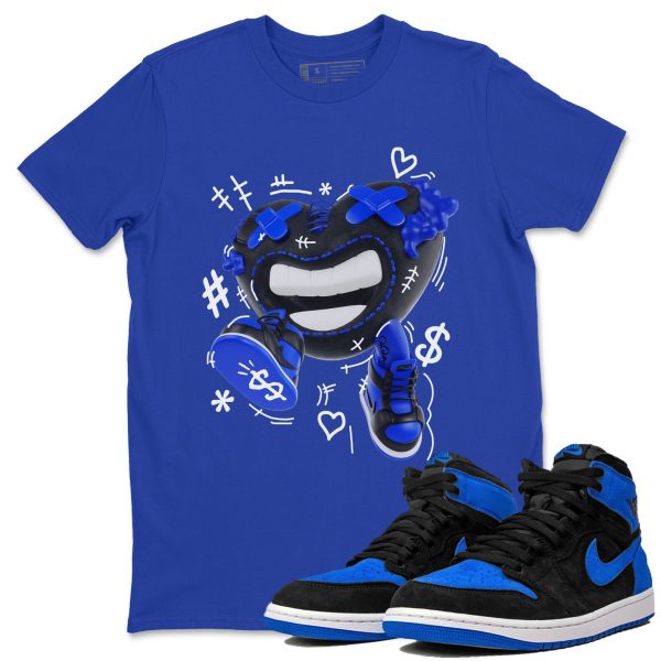 Walk In Love Unisex T-Shirt - Sneaker Shirt To Match 1s Royal Reimagined Jezsport.com