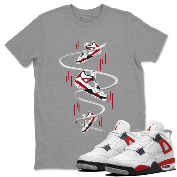 Sneaker Drop - Sneaker Shirt To Match 4s Red Cement Jezsport.com