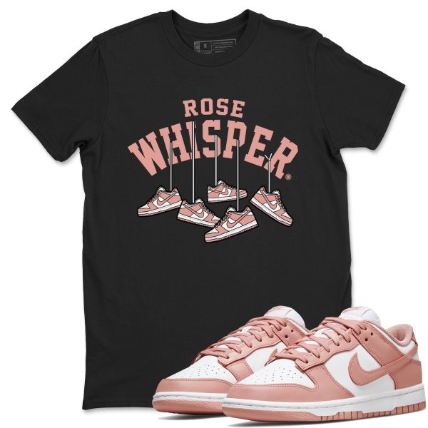 Hanging Sneakers - Sneaker Shirt To Match Dunks Rose Whisper Jezsport.com