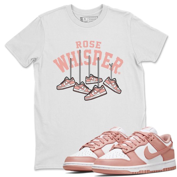 Hanging Sneakers - Sneaker Shirt To Match Dunks Rose Whisper Jezsport.com