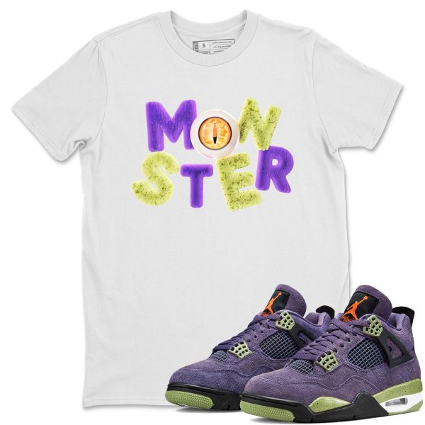 Monster - Sneaker Shirt To Match 4s Canyon Purple Jezsport.com