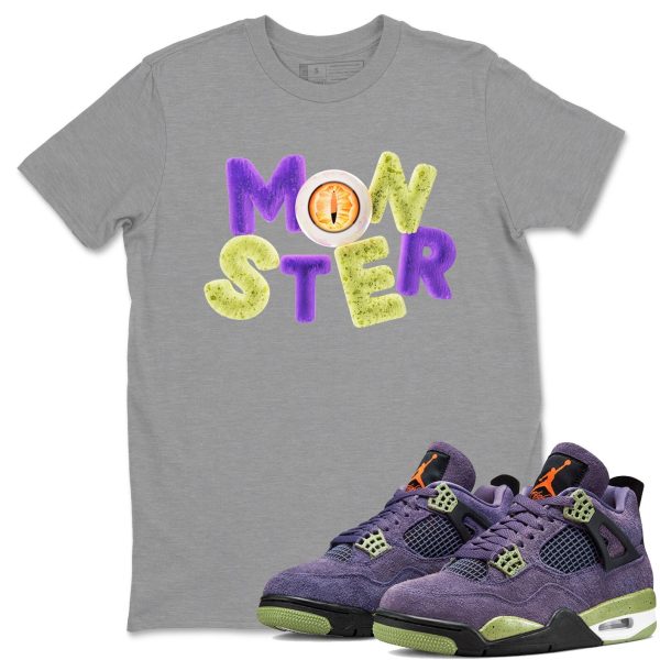 Monster - Sneaker Shirt To Match 4s Canyon Purple Jezsport.com