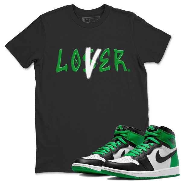 Loser Lover Design Shirt Sneaker Tee - Casual Unisex Cotton Sneaker T-Shirt To Match Unisex Streetwear Sneaker Tees To Match 1s Celtics Jezsport.com