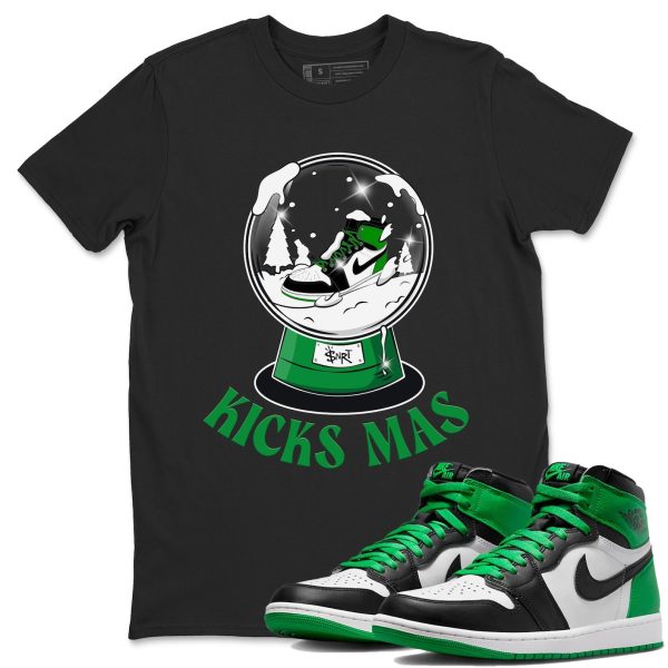 Snow Ball Design Shirt - Unisex Streetwear Lucky Green T-Shirts To Match 1s Celtics Jezsport.com