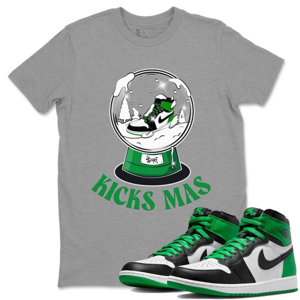 Snow Ball Design Shirt - Unisex Streetwear Lucky Green T-Shirts To Match 1s Celtics Jezsport.com