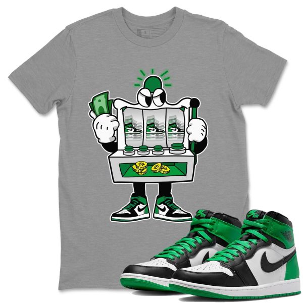 Slot Machine - Unisex Streetwear Lucky Green T-Shirts To Match 1s Celtics Jezsport.com