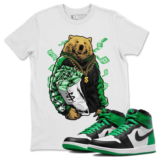 Rich Bear - Unisex Streetwear Lucky Green T-Shirts To Match 1s Celtics Jezsport.com