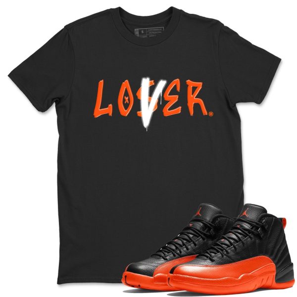 Loser Lover Sneaker Tee - Casual Unisex Cotton Sneaker T-Shirt To Match 12s Brilliant Orange Jezsport.com