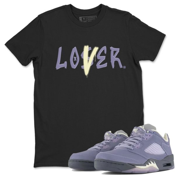 Loser Lover Sneaker Tee - Casual Unisex Cotton Sneaker T-Shirt To Match AJ5 Indigo Haze Jezsport.com