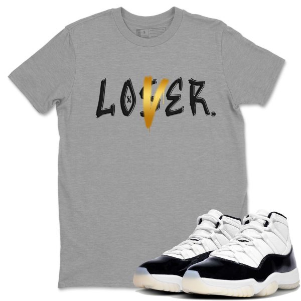 Loser Lover Sneaker Tee - Casual Unisex Cotton Sneaker T-Shirt To Match AJ11 Gratitude Jezsport.com