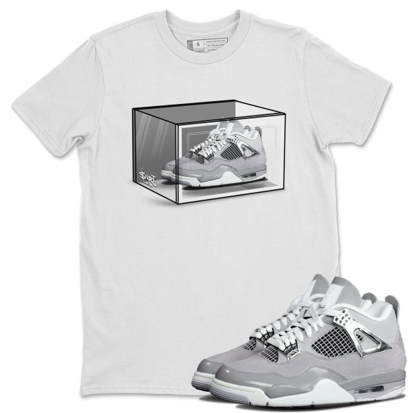 Shoe Box Sneaker T-Shirt Clothing - Shirt To Match 4s Retro Frozen Moments Jezsport.com