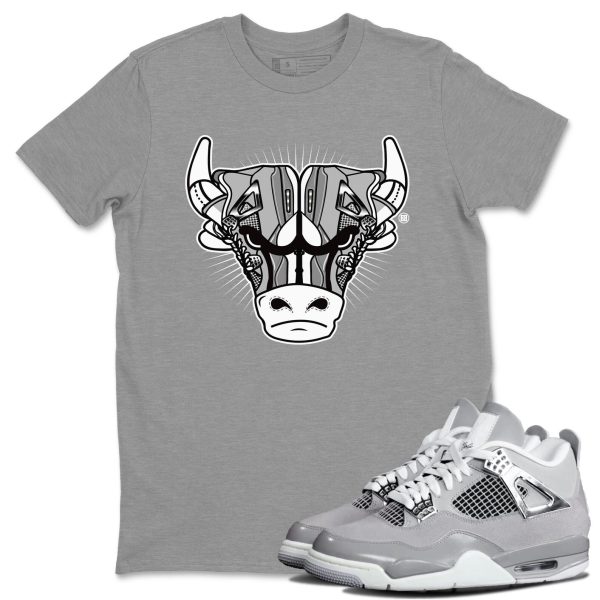 Sneaker Bull Head Sneaker T-Shirt Clothing - Shirt To Match 4s Retro Frozen Moments Jezsport.com