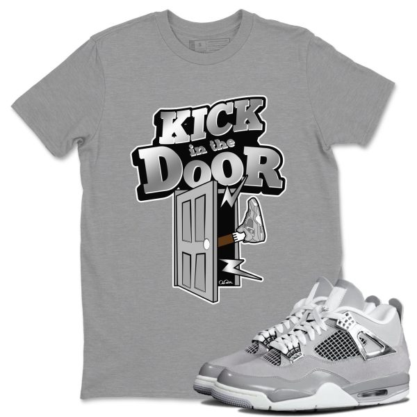 Kick In The Door Sneaker T-Shirt Clothing - Shirt To Match 4s Retro Frozen Moments Jezsport.com