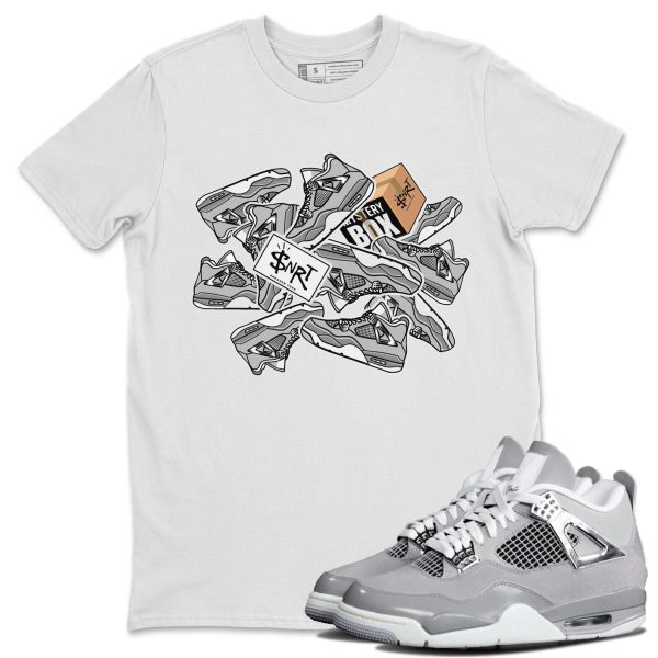 Sticker Pack Sneaker T-Shirt Clothing - Shirt To Match 4s Retro Frozen Moments Jezsport.com