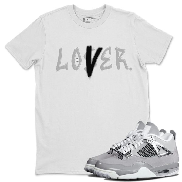 Loser Lover Sneaker T-Shirt Clothing - Shirt To Match 4s Retro Frozen Moments Jezsport.com