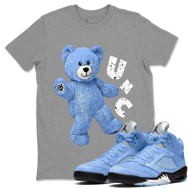 Hello Bear Sneaker Tee - Casual Unisex Cotton Sneaker T-Shirt To Match 5s Retro UNC Jezsport.com