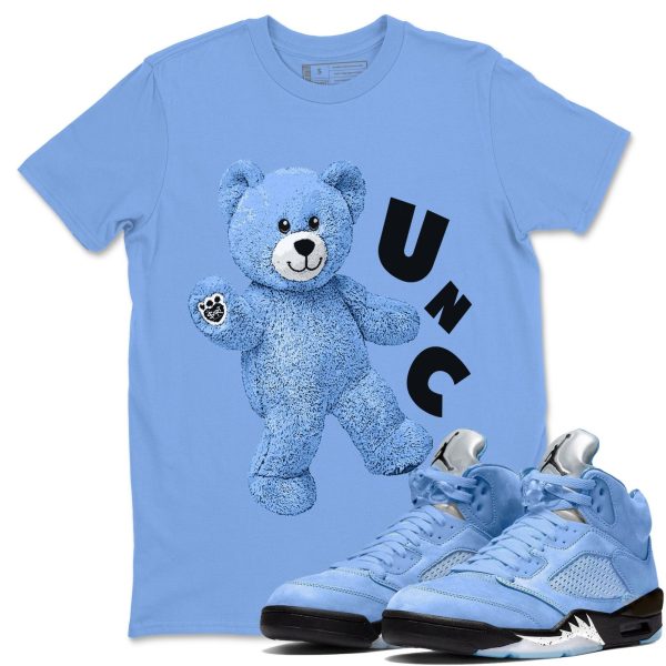 Hello Bear Sneaker Tee - Casual Unisex Cotton Sneaker T-Shirt To Match 5s Retro UNC Jezsport.com