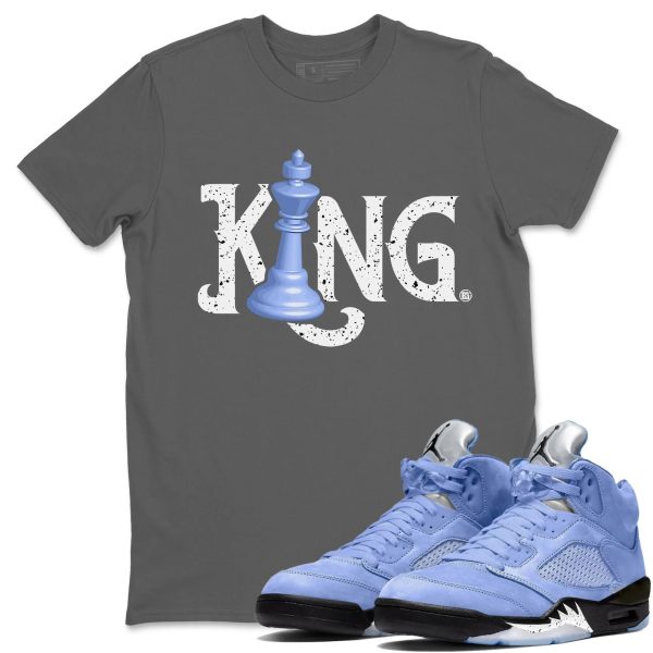 Chess King Sneaker Tee - Casual Unisex Cotton Sneaker T-Shirt To Match 5s Retro UNC Jezsport.com