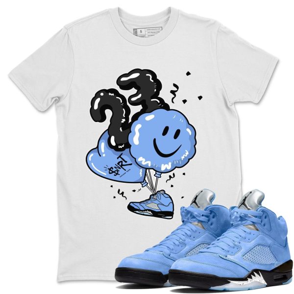 Balloon Sneaker Tee - Casual Unisex Cotton Sneaker T-Shirt To Match 5s Retro UNC Jezsport.com