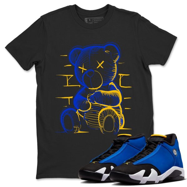 Neon Bear Unisex Crew Neck Sneaker Matching Tee Shirt To Match Laney 14s Unisex Sneaker Tee Jezsport.com