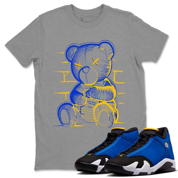 Neon Bear Unisex Crew Neck Sneaker Matching Tee Shirt To Match Laney 14s Unisex Sneaker Tee Jezsport.com