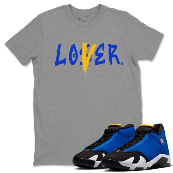 Loser Lover Unisex Crew Neck Sneaker Matching Tee Shirt To Match Laney 14s Unisex Sneaker Tee Jezsport.com