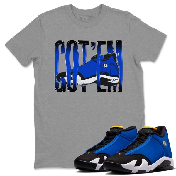 Wiggling Gotem Unisex Crew Neck Sneaker Matching Tee Shirt To Match Laney 14s Unisex Sneaker Tee Jezsport.com