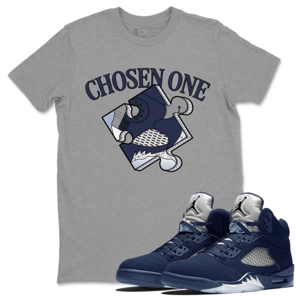 Sneaker Puzzle Unisex Crew Neck Sneaker Matching Tee Shirt To Match 5s Georgetown Jezsport.com