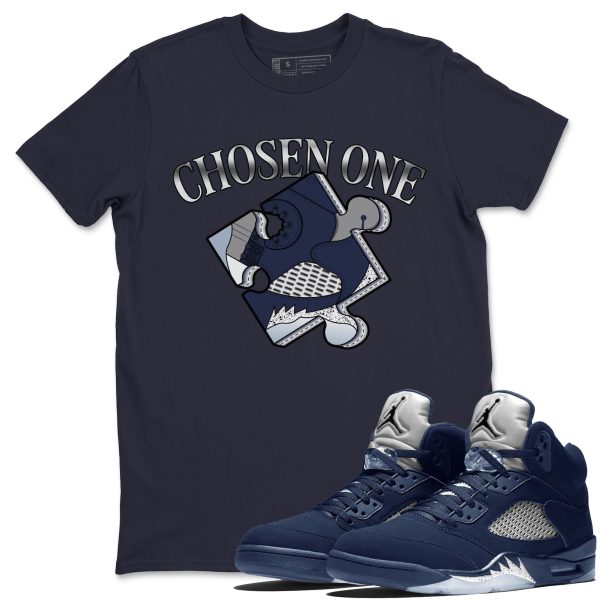 Sneaker Puzzle Unisex Crew Neck Sneaker Matching Tee Shirt To Match 5s Georgetown Jezsport.com