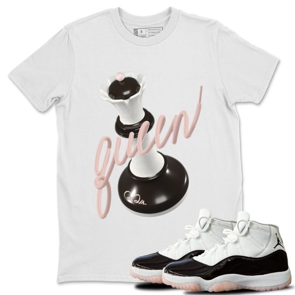 3D Queen Sneaker Tee - Casual Unisex Cotton Sneaker T-Shirt To Match 11s Neapolitan Jezsport.com