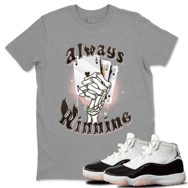 Always Winning Sneaker Tee - Casual Unisex Cotton Sneaker T-Shirt To Match 11s Neapolitan Jezsport.com