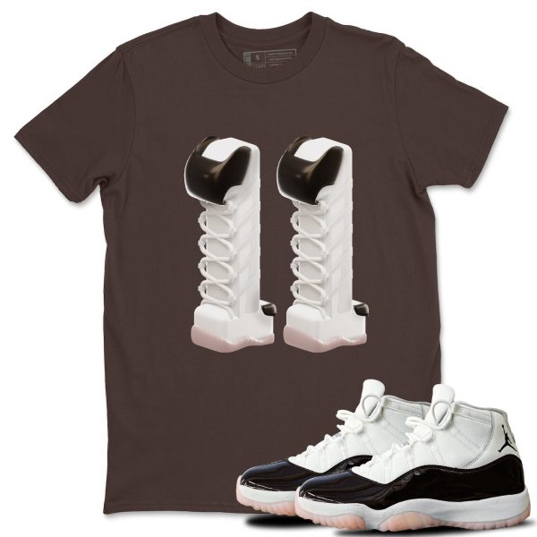 3D Number 11 Sneaker Tee - Casual Unisex Cotton Sneaker T-Shirt To Match 11s Neapolitan Jezsport.com