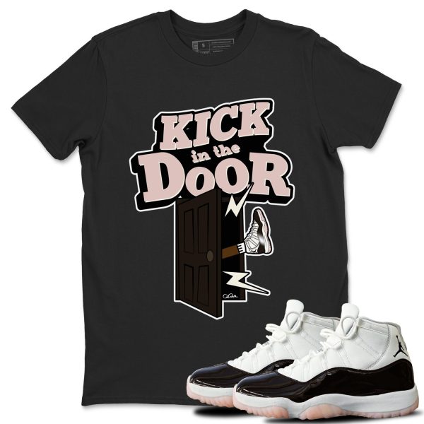 Kick In The Door Sneaker Tee - Casual Unisex Cotton Sneaker T-Shirt To Match 11s Neapolitan Jezsport.com