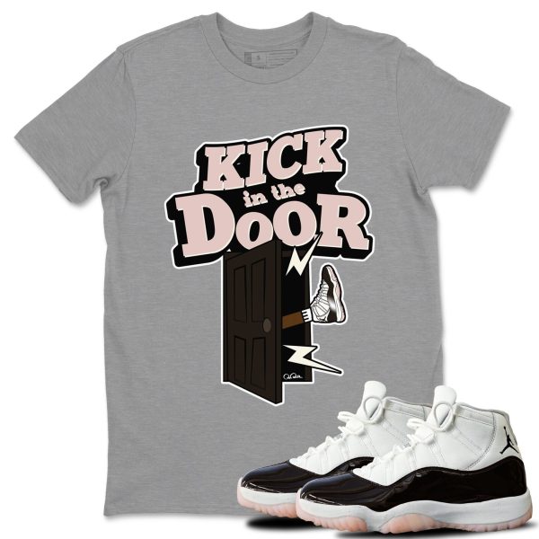 Kick In The Door Sneaker Tee - Casual Unisex Cotton Sneaker T-Shirt To Match 11s Neapolitan Jezsport.com