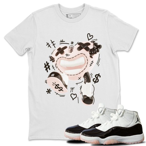 Walk In Love Sneaker Tee - Casual Unisex Cotton Sneaker T-Shirt To Match 11s Neapolitan Jezsport.com