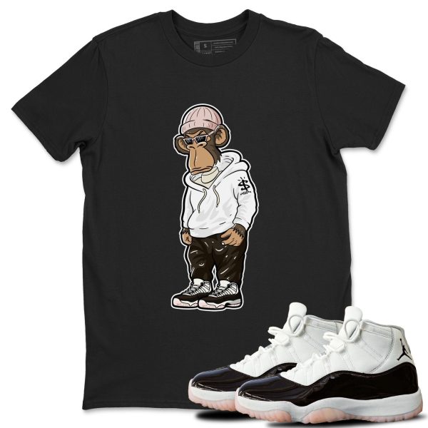 Sneakerhead Monkey Sneaker Tee - Casual Unisex Cotton Sneaker T-Shirt To Match 11s Neapolitan Jezsport.com