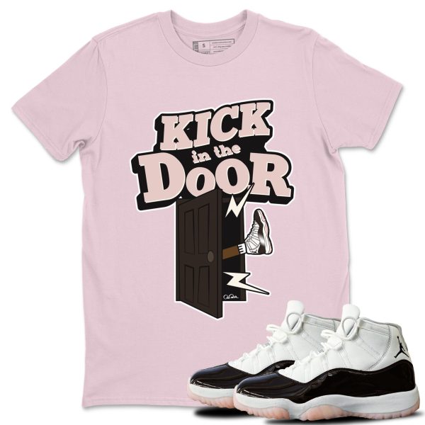 Kick In The Door Sneaker Tee - Casual Unisex Cotton Sneaker T-Shirt To Match 11s Neapolitan Jezsport.com